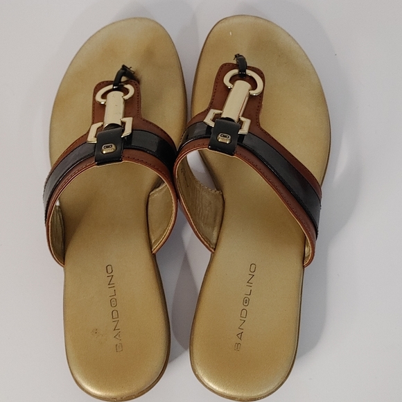 - Bandolino Sandals Brown - Picture 3 of 9